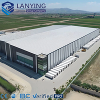 Estructura de Almacén Prefabricado de Acero para Proyectos Industriales, Construcción Pre-ingenierizada para Talleres