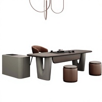 Table de bureau série Langdun LD-91, mobilier de bureau moderne, OEM/ODM, dimensions, couleur et logo personnalisables