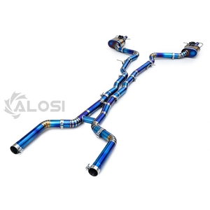 เหมาะสำหรับ Mercedes Benz C43 C450 C400 AMG (W205) 3.0T ปี 2017-<span class=keywords><strong>2023</strong></span> ท่อไอเสียแคทแบ็กโลหะผสมไทเทเนียม - Product Image 5