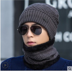 Invierno cálido <span class=keywords><strong>de</strong></span> punto <span class=keywords><strong>de</strong></span> lana en <span class=keywords><strong>la</strong></span> oreja <span class=keywords><strong>de</strong></span> protección contra el frío <span class=keywords><strong>de</strong></span> los hombres cortavientos sombrero - Product Image 4