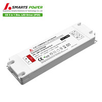 Sortie CE 100w 120w 150w IP20 Transformateur d'alimentation Led en plastique Triac & 0-10V (5 en 1) Pilote Led Dimmable 12v 24v