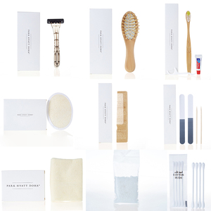 Kit de artículos de tocador de hotel de lujo, desechable, ecológico, biodegradable, de bambú, fabricante de artículos de tocador - Product Image 2