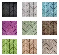 Panneau acoustique en polyester Jagrace 1220*2440, grand format, à rainures en V, pour mur et plafond, isolation phonique double usage