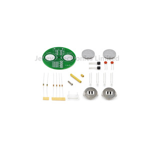 Kit de fabrication DIY de composants électroniques pour couvercle de gyroscope rotatif LED de bureau avec lumière colorée clignotante - Product Image 1