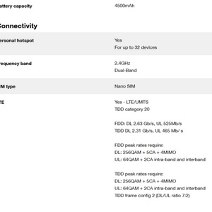 Routeur mobile ZTE U50 (4500 mAh) Point d'accès 5G WiFi 6 - Product Image 6
