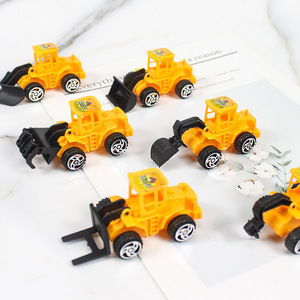 Miniature Construction Vehicles 6 Pieces Plastic Reusable Cake Decoration Birthday Party Supply - Product Image 3