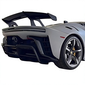 Pour Ferrari SF90, kits de carrosserie SF90 améliorés, pièces automobiles de qualité d'usine d'origine, fibre de carbone sèche pour Ferrari SF90 - Product Image 5