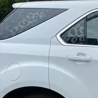 Autocollants universels découpés pour vitres latérales de voiture, motif léopard guépard, compatibles avec la plupart des SUV et camionnettes, adaptés aux Toyota, Ford, Chevy, Dodge