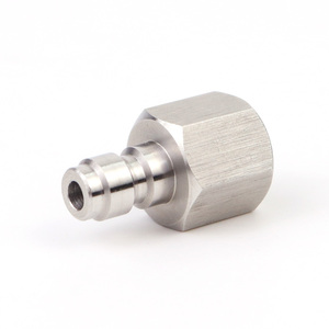 Paintball PCP Foster <strong>Quick</strong> Disconnect Fill Nipple 8MM <strong>Quick</strong> <strong>Coupler</strong> Plug Female Thread 1/8NPT&amp;1/8BSP&amp;M10*1 - Product Image 4