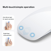 Pour souris sans fil Apple Convient pour trois générations MacBook souris de contrôle intelligente ipad souris sans fil rechargeable silencieuse