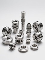 Pièces CNC personnalisées en aluminium et acier inoxydable, composants de quincaillerie d'usinage CNC OEM de haute précision avec électroérosion à fil