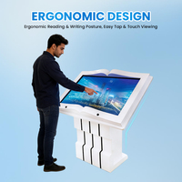 Yingtouch - Máquina Todo en Uno con Sensor de Gestos de 43 Pulgadas para Exhibiciones, Kiosco Interactivo con Libro Virtual, Pantalla Táctil
