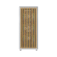 Boîtier PC de jeu Zeromaster de haute qualité, boîtier PC ATX avec panneau frontal en bois, prend en charge les refroidisseurs à eau de 240 mm et 360 mm