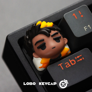 Personality Cartoon Resin Valorant <strong>Keycaps</strong> Cute Esc Custom 3D <strong>Artisan</strong> Keycap for Mx Switch Mechanical Keyboard - Product Image 4
