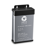 12v 400w étanche à la pluie 2 ans de garantie led redresseur d'alimentation de lumière de pixel