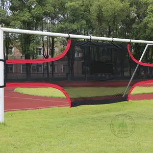 足球目标墙网为目标-3 * 2m职业单人练习训练设备提高踢，敏捷性，射击训练技能