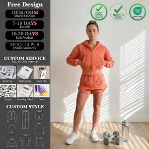 Streetwear Custom Acid Washed Designer Women's Activewear Clothing Manufacturers Workout Skirts Shorts Set Tracksuits For Women