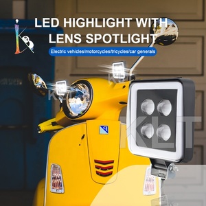Luz de Trabajo LED de Aluminio <span class=keywords><strong>Calite</strong></span> de 4 Pulgadas, 12V-24V, Luces Antiniebla y de Conducción para Motocicleta con 1 Año de Garantía - Product Image 1