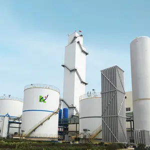 Pemasok Produksi Nitrogen Cair Pabrik Penghasil Oksigen Cair Unit Pemisahan Udara Industri
