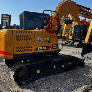 Excavadora de Cadenas Usada Komatsu SY95C de Alta Calidad y en Perfectas Condiciones, 9 Toneladas, Motor y Bomba en Venta - Product Image 1