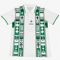 Camiseta de Fútbol Edición Fan, Cuello en V, Manga Corta, Transpirable, Secado Rápido, Anti-UV, 100% Poliéster, Unisex, Corte Holgado, Impresión Digital Personalizada
