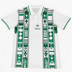 Camiseta de Fútbol Edición Fan, Cuello en V, Manga Corta, Transpirable, Secado Rápido, Anti-UV, 100% Poliéster, Unisex, Corte Holgado, Personalizable - Product Image 1