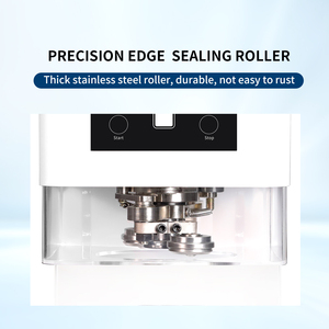 Magasin de thé au lait 110V/220V automatique Portable animal de compagnie peut Machine à sceller gâteau boisson gazeuse bouteilles en plastique en aluminium peut Machine de fermeture - Product Image 4