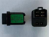 Relais de phare automobile 24V DC 4 broches 30A pour camionnette, moteur de soufflerie, circuit de démarreur 8 94116 390 0