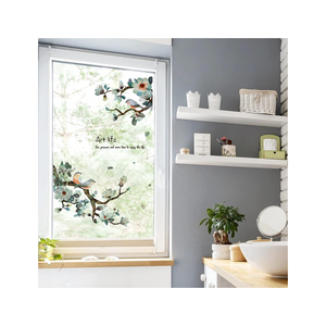 Pegatina adhesiva estática personalizada con impresión UV, pegatina duradera móvil suave para ventana - Product Image 4