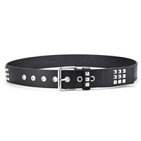 Sabuk Rivet Paduan Baru untuk Wanita Gaya Heavy Unisex Y2K Eropa dan Amerika Punk-Rock Denim