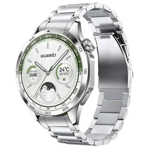 Per Huawei <span class=keywords><strong>Watch</strong></span> <span class=keywords><strong>GT</strong></span> 4 cinturino tre-Bead in metallo acciaio inox 22mm cinturino per Smart <span class=keywords><strong>Watch</strong></span> - Product Image 6