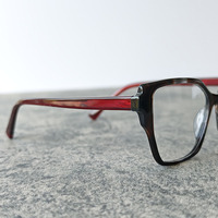 Gafas ópticas de acetato de moda clásica con estilo Marcos de gafas de color populares