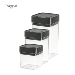 Vacare BPA miễn phí cấp thực phẩm nhựa vòng kín container chân không kín Một nút mở Nhà Bếp Đựng thức ăn tổ chức - Product Image 6