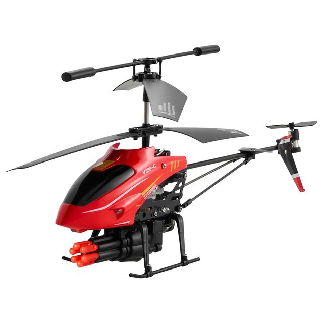 RC Helicopter,2.4GHz Flying Remote Control Helicopter with Shooting Mode,3.5 Channel RC Airplane for Kid,One-Key Takeoff/Landing
