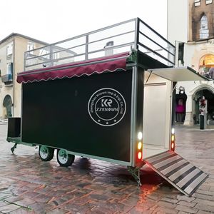 Kiosque à hamburgers 2025, conteneur de cuisine pour la restauration, entreprise de concession, conteneur personnalisé de 20 pieds, bâtiment préfabriqué, maison à vendre - Product Image 6