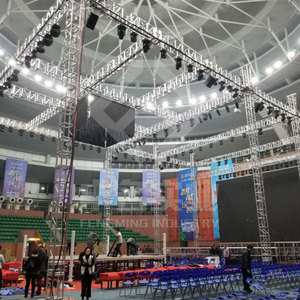 Sahne kafes sistemi için yüksek kalite taşınabilir DJ kafes olaylar için alüminyum ekran yapısı üçgen alüminyum alaşım tıkaç cıvata - Product Image 2