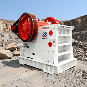 Installation de concassage à mâchoires à prix bas pour l'or, le minerai de fer, l'andésite, le basalte, le ballast, le béton, le quartz, les galets, la barite et la pierre - Product Image 2