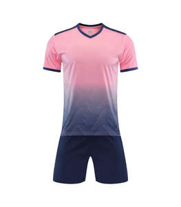 Сетчатая дышащая оптовая продажа 100% Полиэстеровая Национальная футбольная одежда сублимационная футбольная Майка набор на заказ Мужская Футбольная форма - Product Image 5