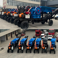 Concasseur à mâchoires mobile diesel PE200*300 neuf en stock pour usine de concassage de roches minières