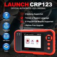 Escáner OBD2 Crp123 Automotriz de Cuatro Sistemas 12V para Autos y Motocicletas, Herramienta de Diagnóstico Profesional Universal para Todos los Autos 2026