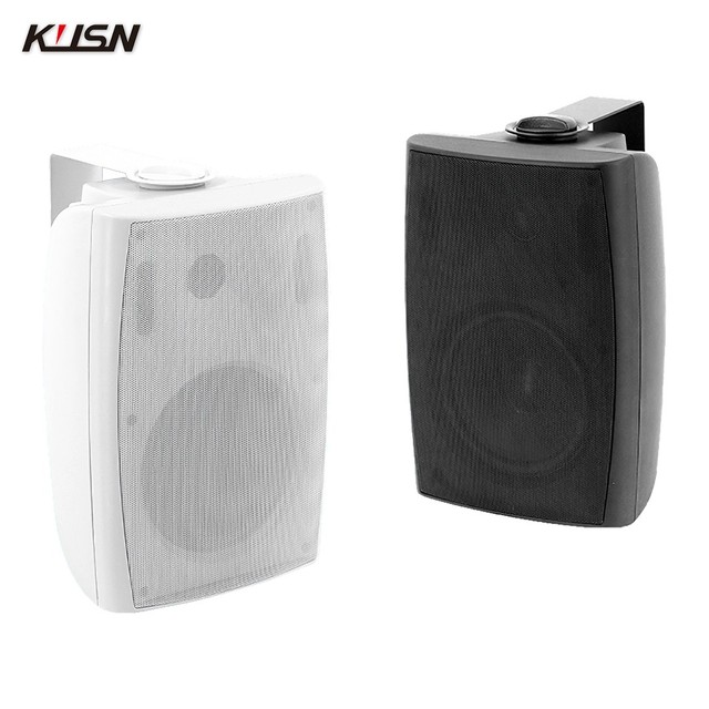40W Wall Mounted Speaker  Impressed Individual Tweeter and Woofer Wild Coverage Fashion Wall Mount Speaker for Pa System