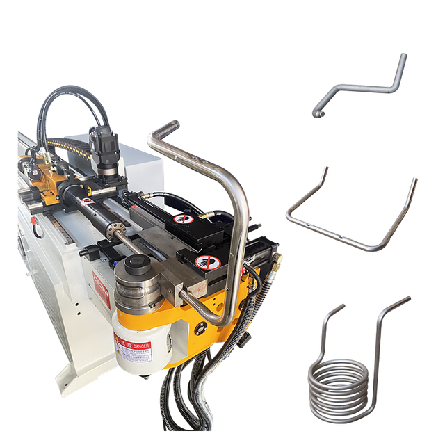 Heavy Duty CNC Alloy Pipe Bender Industrial Manufacturing Engineering Hydraulic Power Manual Automation Construction Used