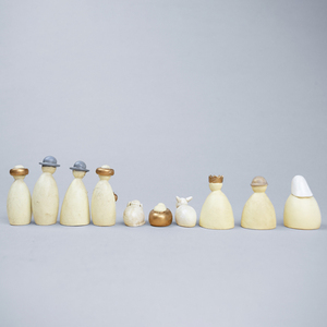 2025 làm bằng tay nhựa thánh gia đình Chúa giáng sinh cảnh tượng đặt giáng sinh trong nhà ngoài trời Christian Nhà thờ bàn thờ mô hình trang trí - Product Image 5