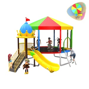 Attrezzature da Gioco Combinate in Plastica per <span class=keywords><strong>Parco</strong></span> <span class=keywords><strong>Giochi</strong></span> Esterno per Bambini - Product Image 1
