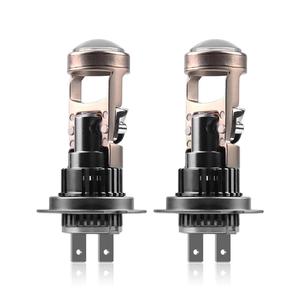 Obiettivo Mini proiettore H7 All-in-One 48W 5000LM illuminazione 6500K con ventole di alta qualità per fari BMW modelli compatibili corona & <span class=keywords><strong>P</strong></span> - Product Image 4