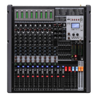 Console de mixage active professionnelle TFB 1000W*2 12/16/24 canaux avec double DSP Bluetooth et 4 groupes pour scène
