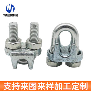 ตัวหนีบลวดเหล็กอ่อนขนาด 10 มม. ชุบสังกะสี สำหรับงานรอกสลิงอุตสาหกรรมหนัก - Product Image 4