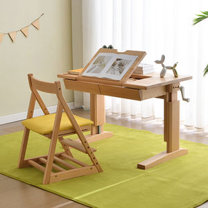 Coiffeuse d'angle en bois de style américain pour le bureau à <span class=keywords><strong>domicile</strong></span> et les enfants, le salon et l'école. - Product Image 4