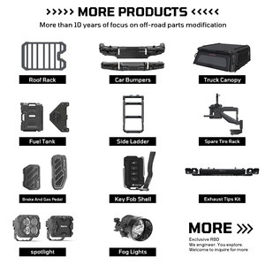 Pare-chocs avant de voiture, kits de carrosserie, pick-up 4x4 tout-terrain, pare-chocs en acier carbone, barre de protection avant pour accessoires Ford Ranger <span class=keywords><strong>2023</strong></span>+ - Product Image 5