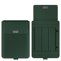 Étui de protection pour ordinateur portable MacBook Air & Pro en cuir PU pliable de 13 pouces, dissipant la chaleur, best-seller